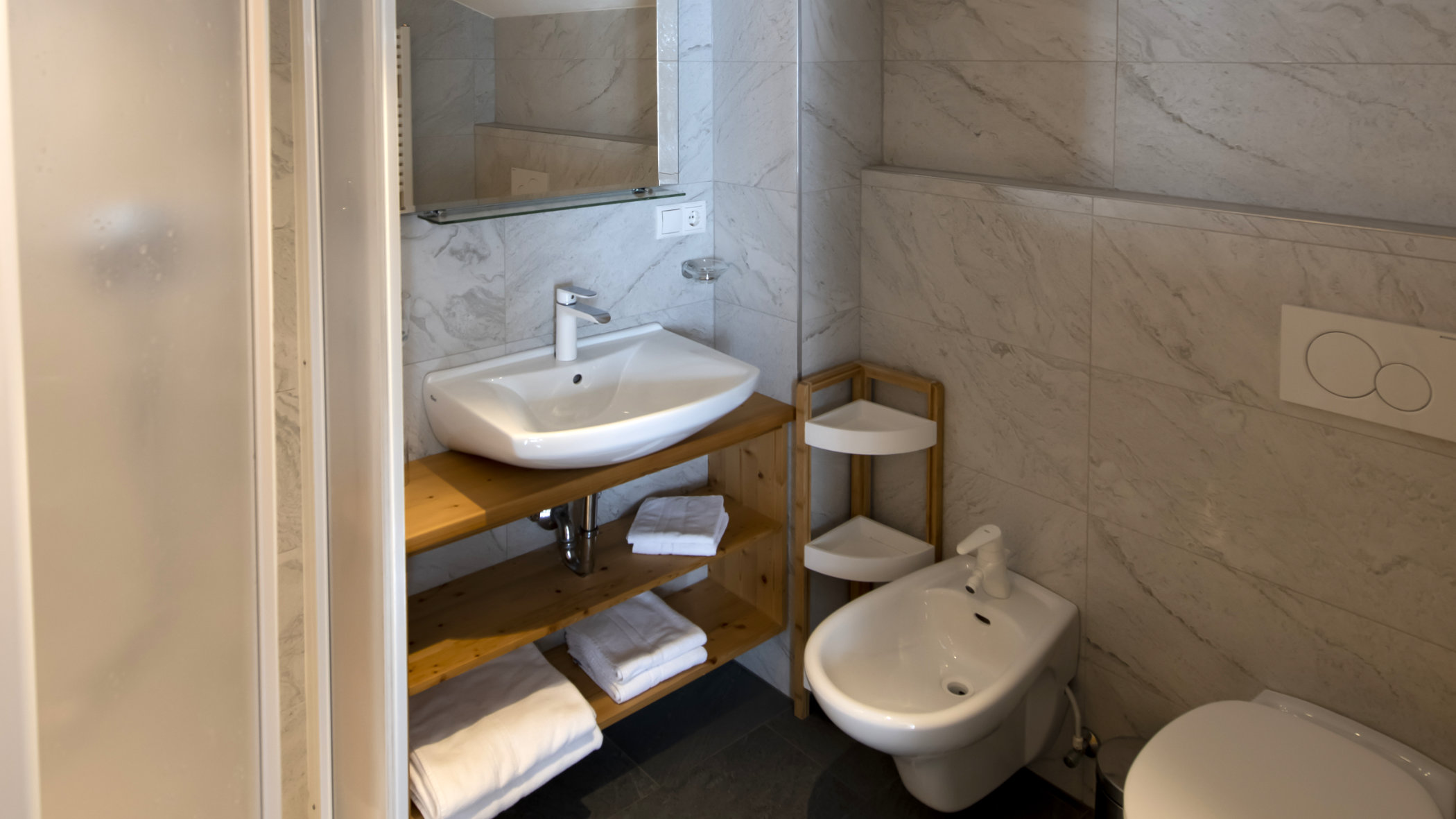 Apartment Wildbad Badezimmer